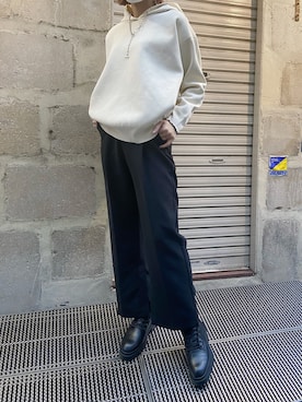 「ASH（アッシュ）のアイテム」を使った、YUKI IKEGAMIさん（レディース・165cm）の冬コーディネート