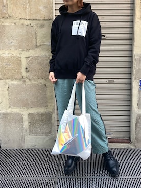 「B'2nd（ビーセカンド）のアイテム」を使った、YUKI IKEGAMIさん（レディース・165cm）の冬コーディネート