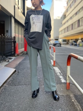 YUKI IKEGAMIさん(レディース・165cm)の冬コーディネート