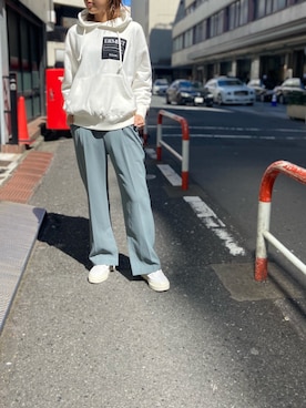 YUKI IKEGAMIさん(レディース・165cm)の春コーディネート