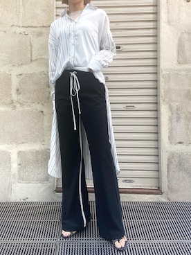 「ASH（アッシュ）のアイテム」を使った、YUKI IKEGAMIさん（レディース・165cm）の春コーディネート