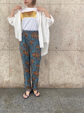 「B'2nd（ビーセカンド）のアイテム」を使った、YUKI IKEGAMIさん（レディース・165cm）の春コーディネート