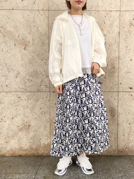 「MARECHAL TERRE（マルシャルテル）のアイテム」を使った、YUKI IKEGAMIさん（レディース・165cm）の春コーディネート