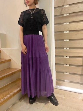 YUKI IKEGAMIさん(レディース・165cm)の春コーディネート