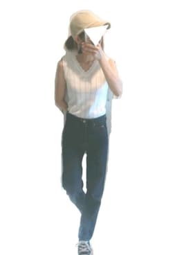 「CONVERSE（コンバース）のconverse（コンバース） ALL STAR OX（オールスターOX）（スニーカー）」を使った、みーやんさん（レディース・153cm）の夏コーディネート