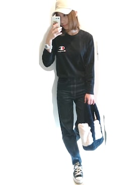 みーやんさん（レディース・153cm）の秋コーディネート