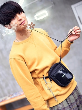 「ショルダーBAG」｜DEVICEさん（メンズ・183cm）の秋コーディネート