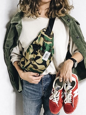 「ワンショルダーバッグ」｜DEVICEさん（レディース・165cm）の秋コーディネート