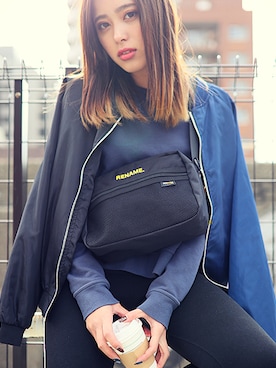 「ショルダーBAG」｜DEVICEさん（レディース・165cm）の冬コーディネート
