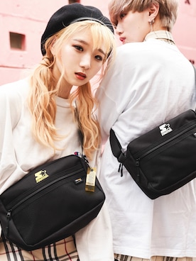 「ショルダーBAG」｜DEVICEさん（メンズ・161cm）の夏コーディネート