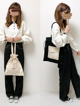 「トート」｜DEVICEさん（レディース・164cm）の冬コーディネート