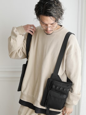 「DEVICE（デバイス）のアイテム」を使った、DEVICEさん（メンズ・175cm）の冬コーディネート