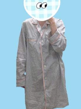 「ファンシー」｜「アイテム（シャツワンピース）」を使った、ショコラさん（レディース・158cm）の冬コーディネート