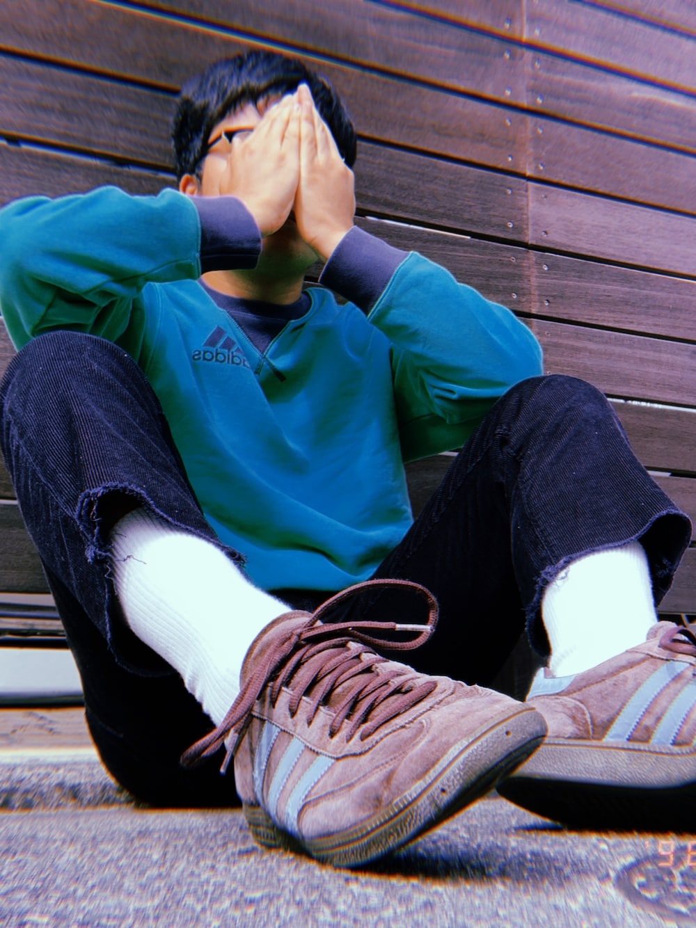 「SPEZIAL 、古着、ストリート、おしゃれさんと繋がりたい、スタンスミス、スペツィアル、511、コーデュロイ」｜「adidasのアイテム（スニーカー、ブラウン系）」を使った、range1031さん（メンズ・163cm）の秋コーディネートの1枚目の写真
