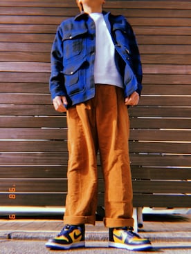 「FILSON（フィルソン）のアイテム（ジャケット/アウター）」を使った、range1031さん（メンズ・164cm）の冬コーディネート