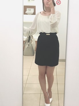 「ROYAL PARTY」｜「アイテム（ワンピース/ドレス）」を使った、•——[¥Rino] さん（レディース・167cm）の秋コーディネート