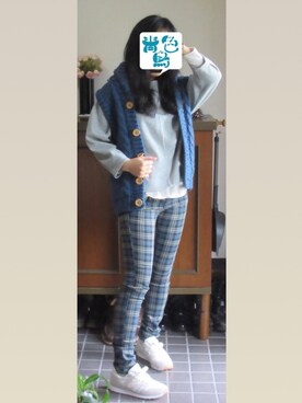 あおいろからすさんのコーディネート