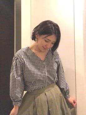 「Discoat Parisien」｜「アイテム（アクセサリー）」を使った、yukikoさん（レディース・153cm）の春コーディネート