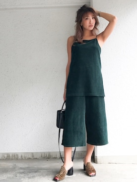 小竹麻美さん（レディース・163cm）の夏コーディネート