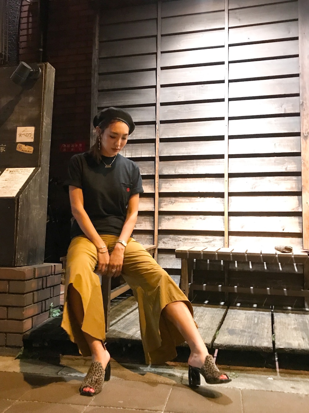 UN3D.（アンスリード）の「バックフレアパンツ（その他パンツ