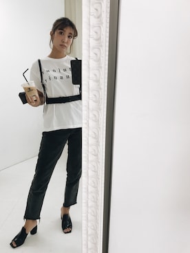 小竹麻美さん（レディース・163cm）の秋コーディネート