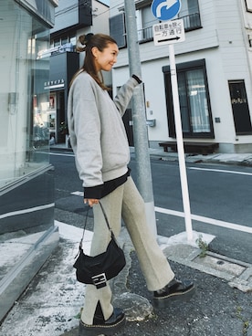 小竹麻美さん（レディース・163cm）の秋コーディネート