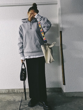 「COTORICA（コトリカ）のアイテム」を使った、小竹麻美さん（レディース・163cm）の秋コーディネート