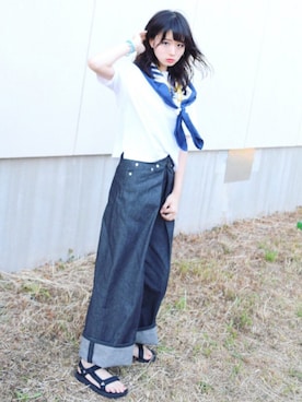 「エルメス」｜poyoさん（レディース・160cm）の夏コーディネート