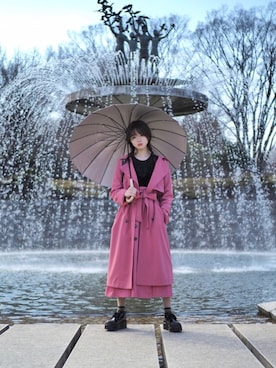 「dazzlin（ダズリン）のアイテム」を使った、poyoさん（レディース・160cm）の春コーディネート