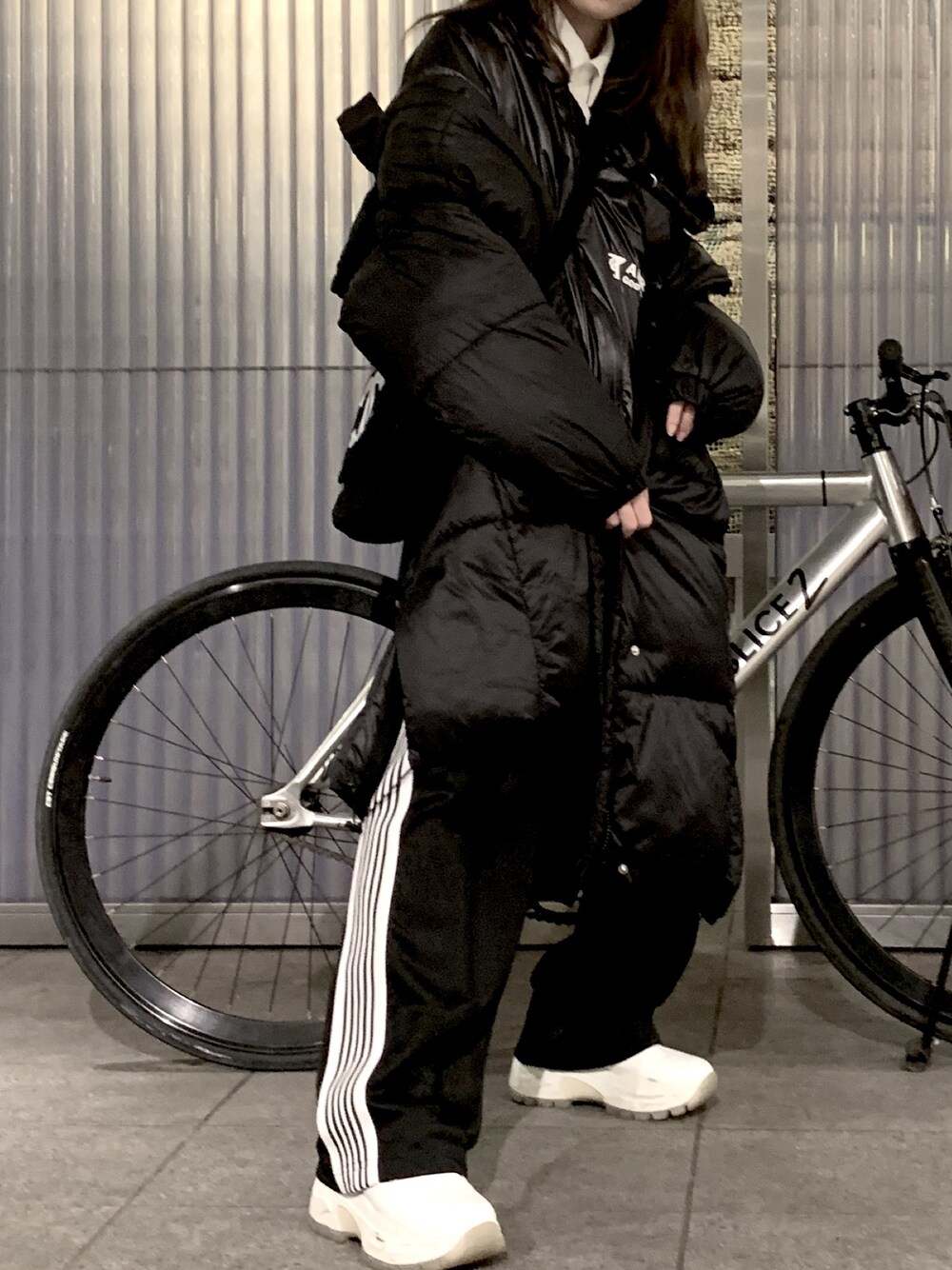 ナイロンジャケット ANREALAGE ZOOM NYLON HOODED PARKA ANREALAGE（アンリアレイジ）の「ZOOM NYLON HOODED PARKA（ナイロン