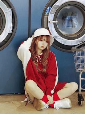 「SNIDEL（スナイデル）のアイテム（パンツ）」を使った、poyoさん（レディース・161cm）の春コーディネート