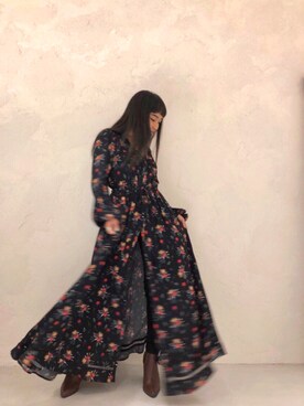 ALEXIA STAMさん（レディース・155cm）の秋コーディネート