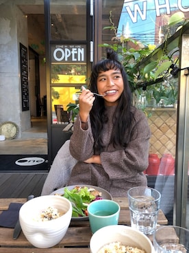 「alexia stam」｜ALEXIA STAMさん（レディース・155cm）の冬コーディネート