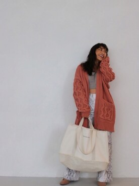 ALEXIA STAMさん(レディース・155cm)の冬コーディネート