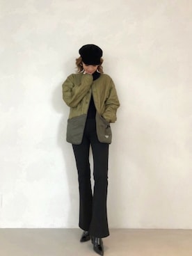 ALEXIA STAMさん(レディース・167cm)の冬コーディネート