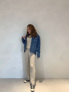 ALEXIA STAMさん（レディース・157cm）の春コーディネート