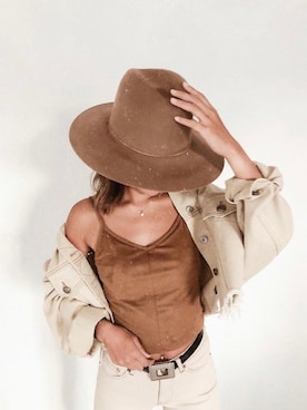 ALEXIA STAM(アリシアスタン)の「Cropped Color Denim Jacket ...