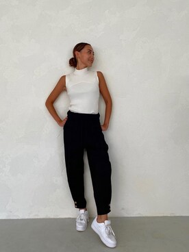 ALEXIA STAMさん（レディース・163cm）の秋コーディネート