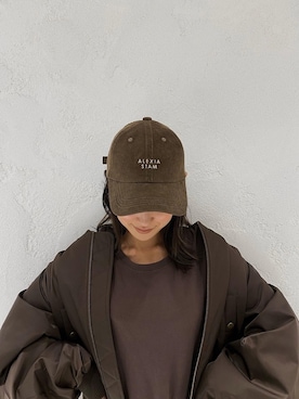 ALEXIA STAMさん（レディース・154cm）の秋コーディネート