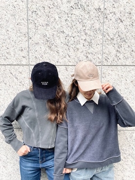 ALEXIA STAMさん（レディース・163cm）の冬コーディネート