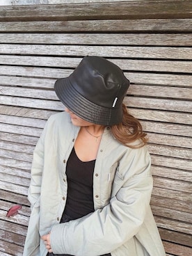 ALEXIA STAMさん（レディース・157cm）の冬コーディネート