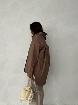 ALEXIA STAMさん（レディース・157cm）の冬コーディネート