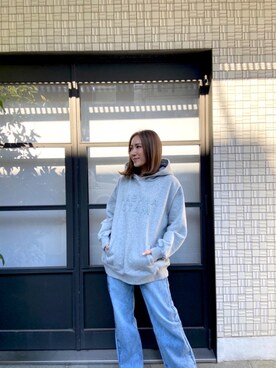 ALEXIA STAMさん(レディース・157cm)の冬コーディネート