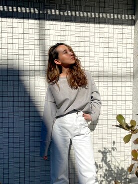 ALEXIA STAMさん（レディース・163cm）の冬コーディネート