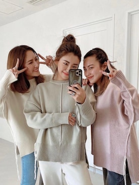 アイボリーニット の人気ファッションコーディネート Wear