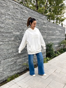 ALEXIA STAMさん（レディース・154cm）の春コーディネート