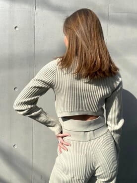 ALEXIA STAMさん（レディース・157cm）の春コーディネート