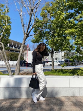 ALEXIA STAMさん（レディース・150cm）の春コーディネート