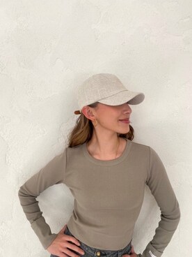 ALEXIA STAMさん（レディース・163cm）の春コーディネート