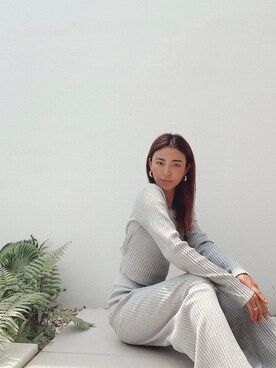 ALEXIA STAMさん（レディース・158cm）の春コーディネート